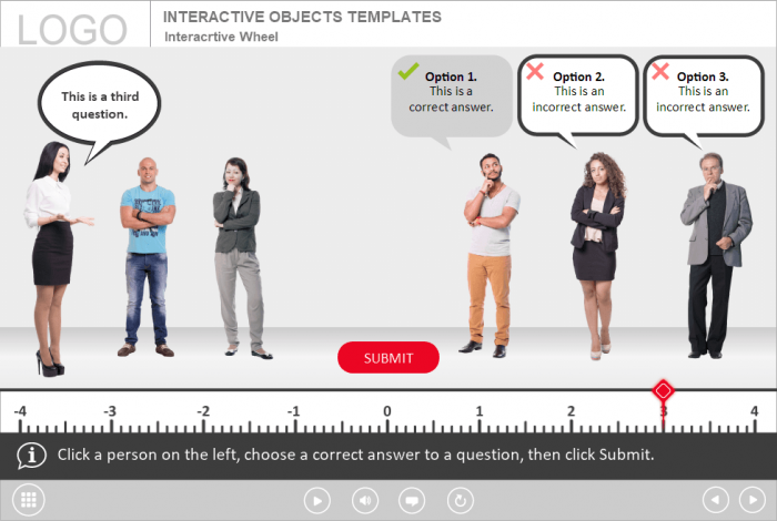 Wrong Answer — Lectora Template for eLearning Courses