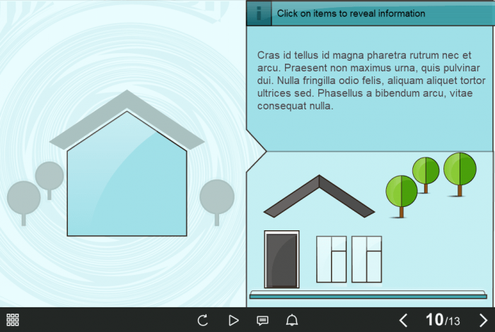 Constructing House — e Learning Lectora Templates