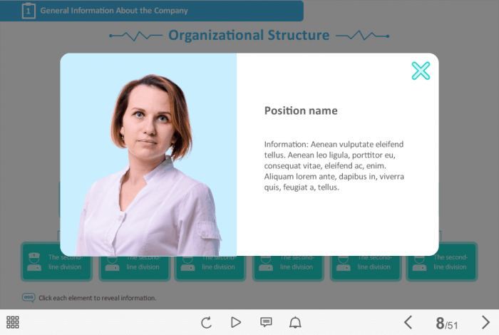 Medical Industry Welcome Course Starter Template — Articulate Storyline-46546