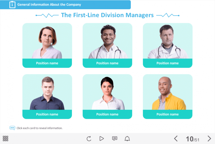 Medical Industry Welcome Course Starter Template — Articulate Storyline-46552