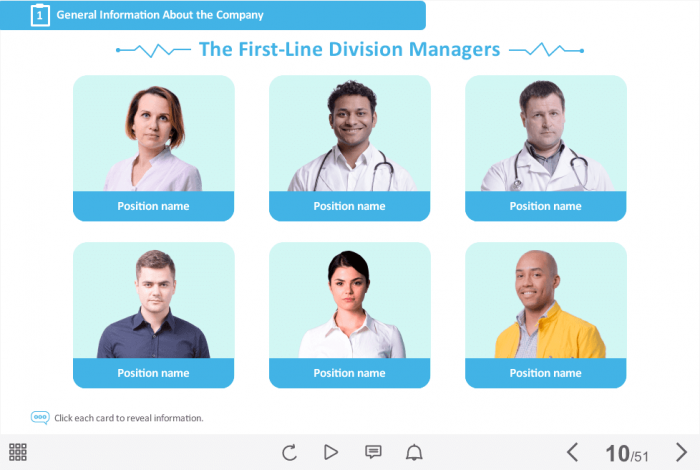 Medical Industry Welcome Course Starter Template — Articulate Storyline-46555