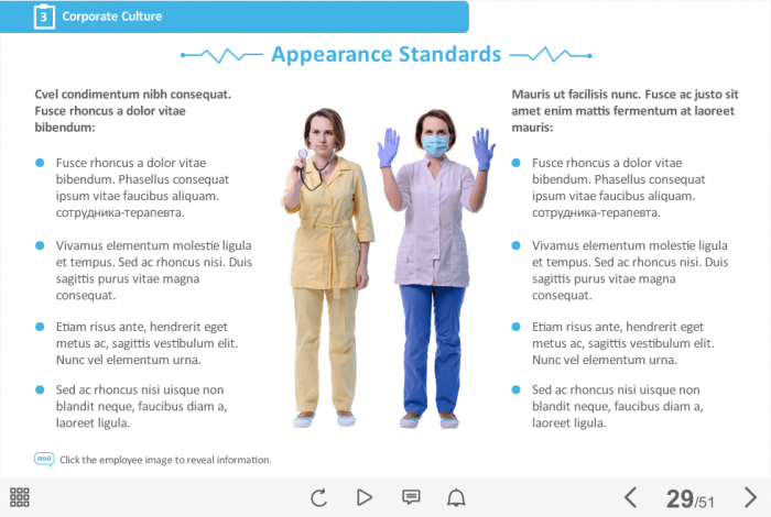 Medical Industry Welcome Course Starter Template — Articulate Storyline-46587