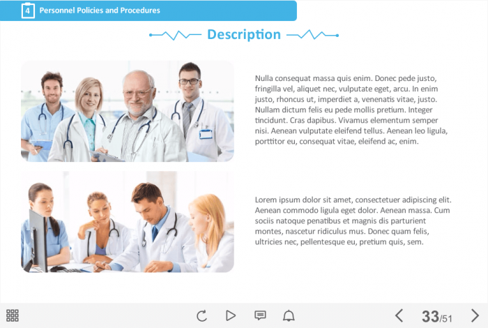 Medical Industry Welcome Course Starter Template — Articulate Storyline-46591
