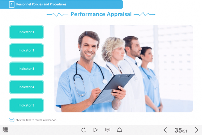 Medical Industry Welcome Course Starter Template — Articulate Storyline-46595