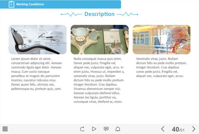 Medical Industry Welcome Course Starter Template — Articulate Storyline-46604