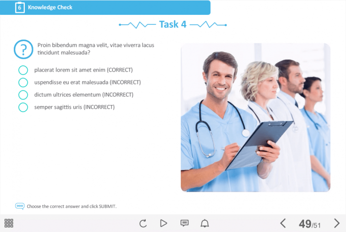 Medical Industry Welcome Course Starter Template — Articulate Storyline-46620