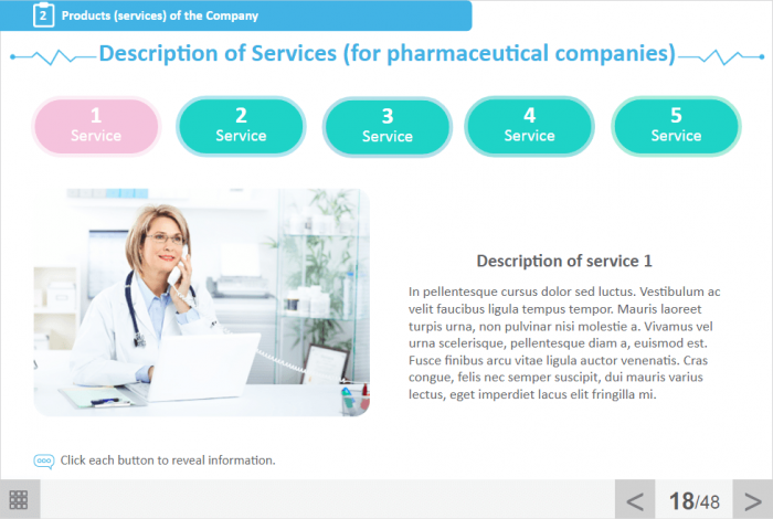 Medical Industry Welcome Course Starter Template — iSpring Suite-47178
