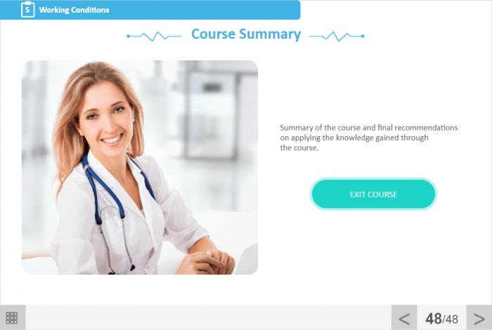 Medical Industry Welcome Course Starter Template — iSpring Suite-47227