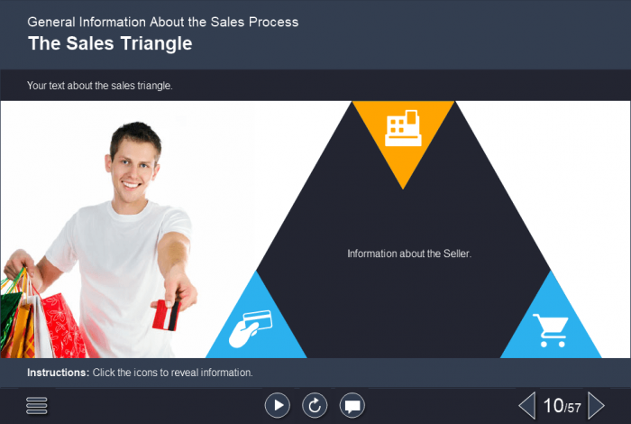 Effective Sales Course Starter Template — Trivantis Lectora-46928