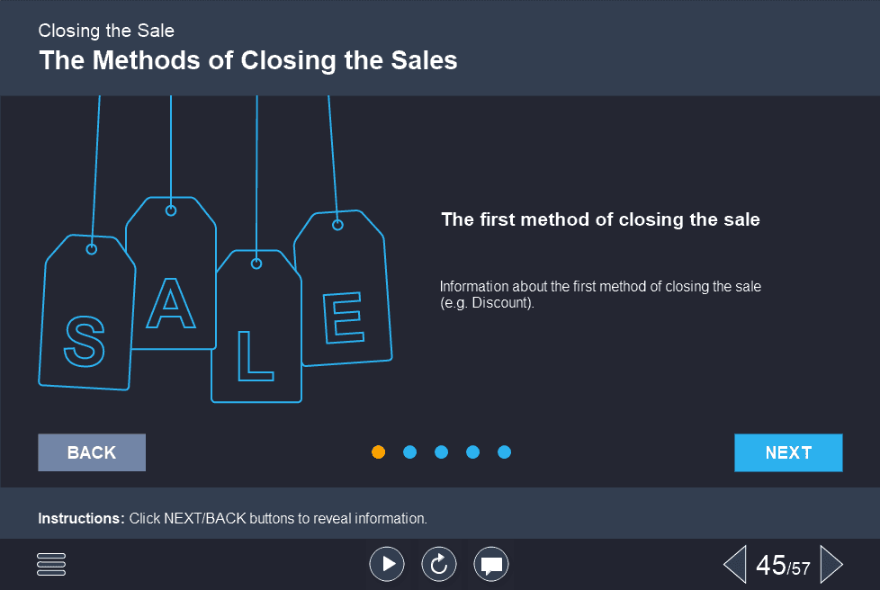 Effective Sales Course Starter Template — Trivantis Lectora-46969 Effective Sales Course Starter Template — Trivantis Lectora-46969