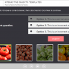 Gray Background — eLearning Lectora Template