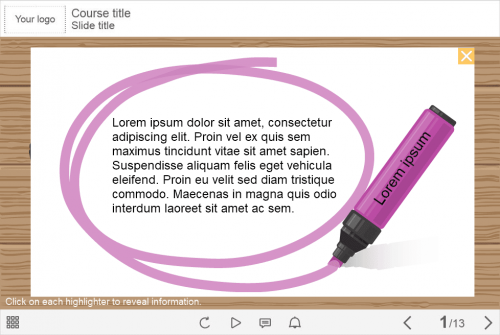 Pop-up Window — Lectora Templates for eLearning
