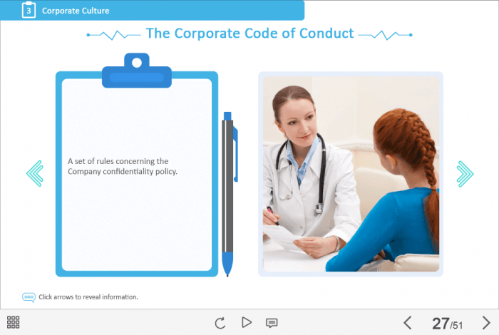 Medical Industry Welcome Course Starter Template — Adobe Captivate-47679