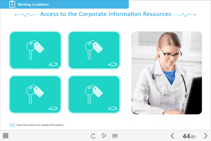Medical Industry Welcome Course Starter Template — Adobe Captivate-47705