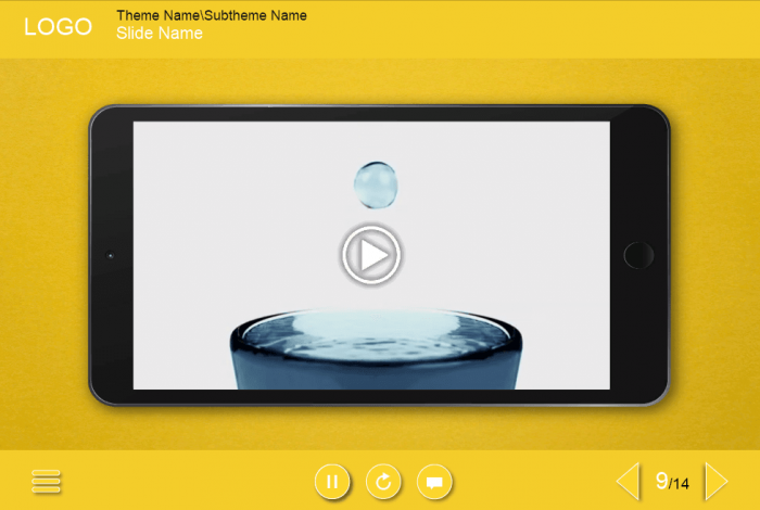 Video Slide — Lectora Course Player