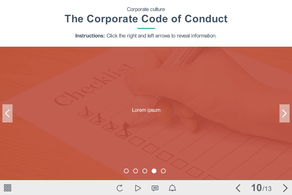 Red Background Slideshow — Download Storyline Templates Red Background Slideshow — Download Storyline Templates