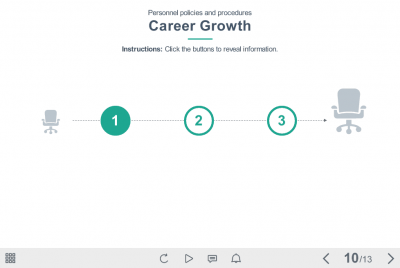 Round Buttons — e-Learning Templates for Articulate Storyline