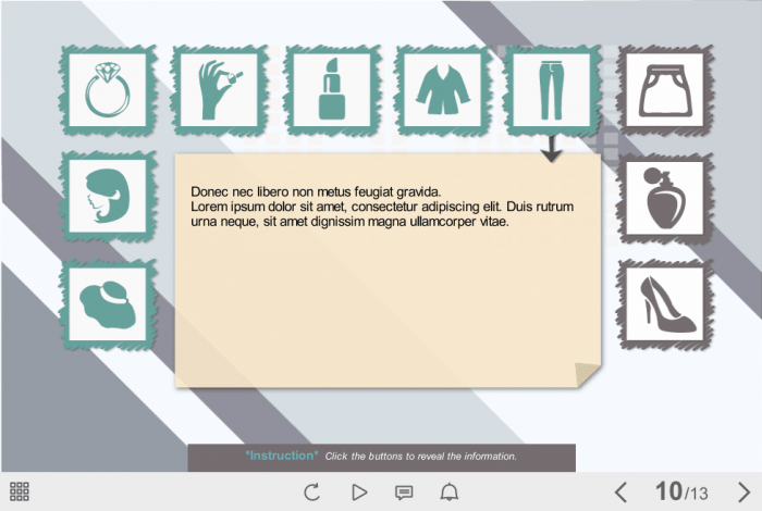 Tabbed Slide — e-Learning Templates for Articulate Storyline