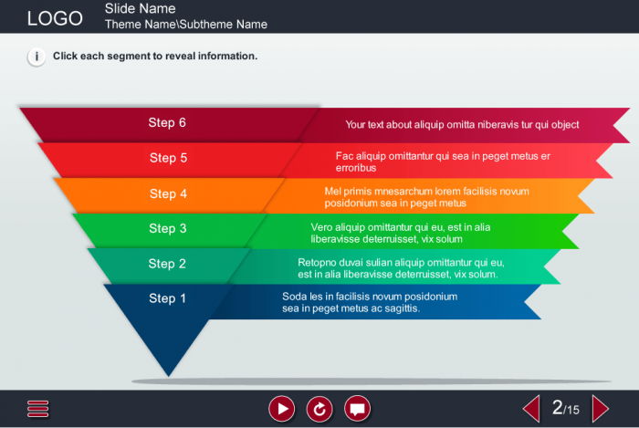 Colored Tabs — Storyline Template-48022
