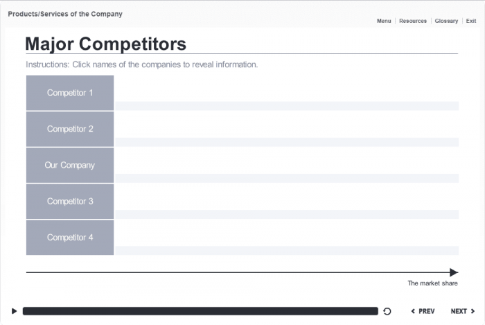 Company`s Competitors — Storyline Template-0