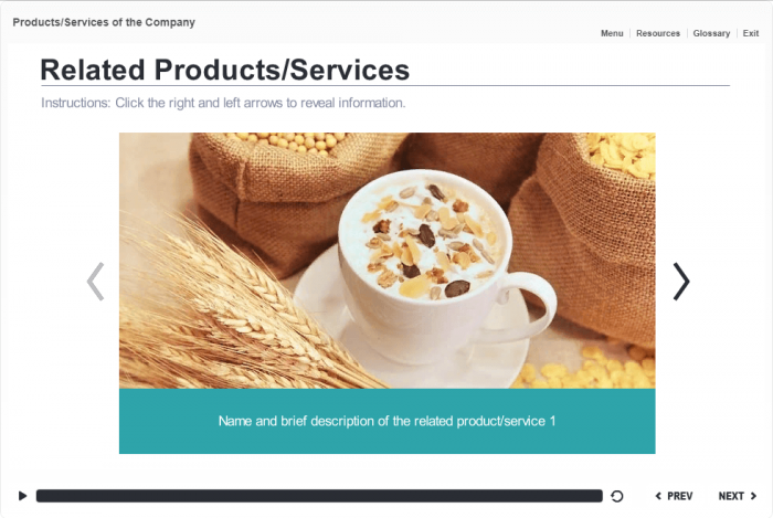 Related Products / Services Slideshow — Storyline Template-0