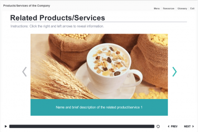 Related Products / Services Slideshow — Storyline Template-47929