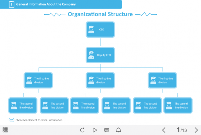 Medical Institution Organizational Structure — Storyline Template-46641