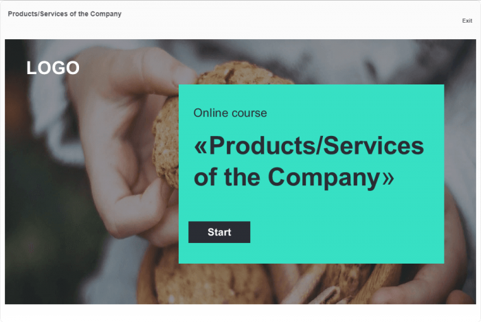 Company`s Products / Services Course Starter Template — Articulate Storyline-0