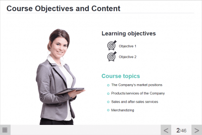 Company`s Products / Services Course Starter Template — iSpring Suite-48231