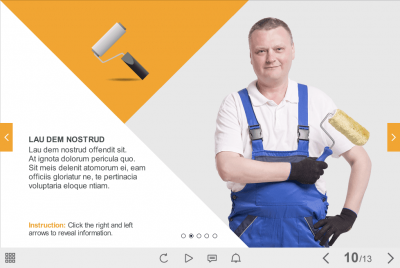 Cutout Worker — Download Storyline Templates
