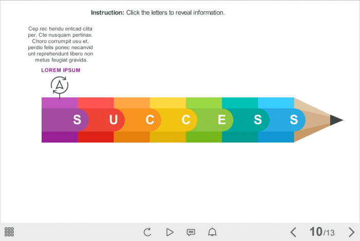 Colorful Pencil — Download Storyline Templates