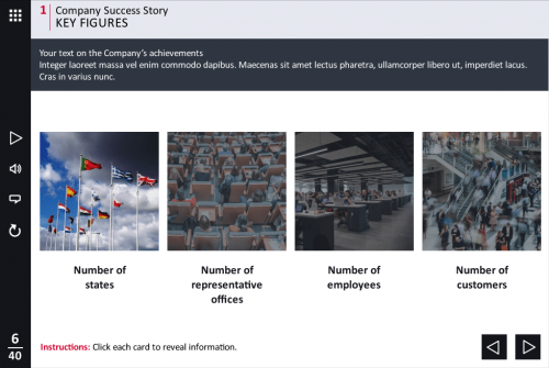 Clickable Images — Articulate Storyline Template