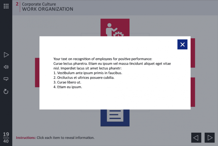 Pop-up Window — eLearning Articulate Storyline Templates