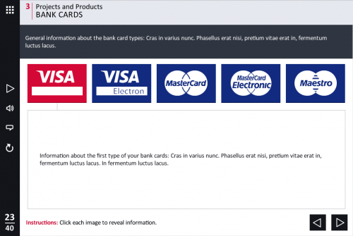 Bank Cards — eLearning Storyline Templates