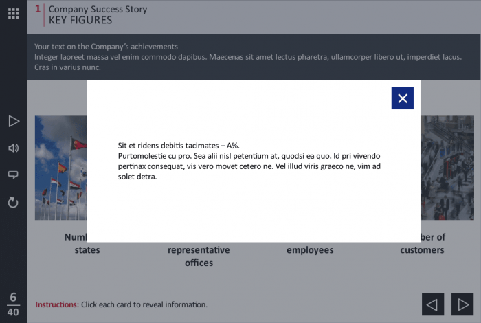 Pop Up Window — eLearning Articulate Storyline Templates