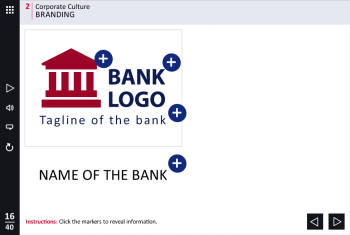 Banking / Financial Industry Welcome Course Starter Template — Articulate Storyline-48439