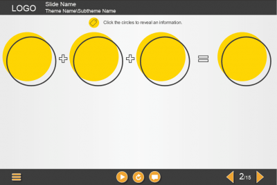 Clickable Yellow Circles — Storyline Template-0