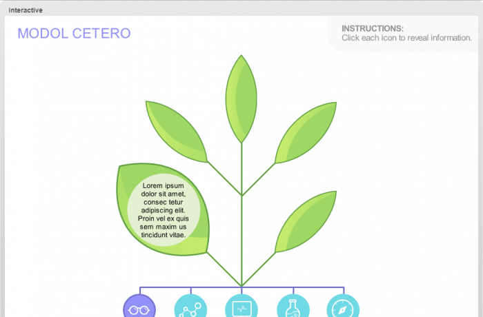 Branch Tree with Leaves — eLearning Articulate Storyline Templates