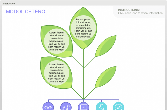 Branch Tree with Leaves — Download Articulate Storyline Templates