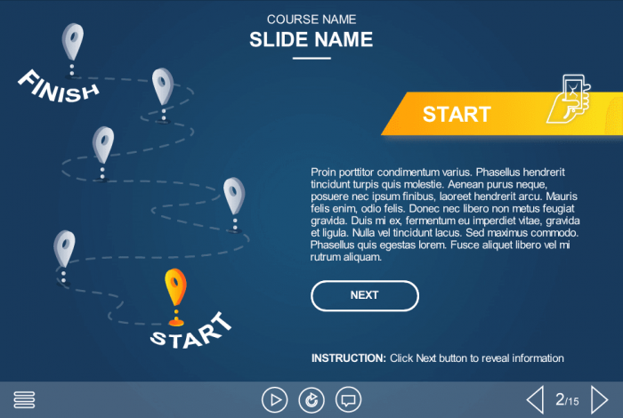 Course Map — Download Storyline Templates