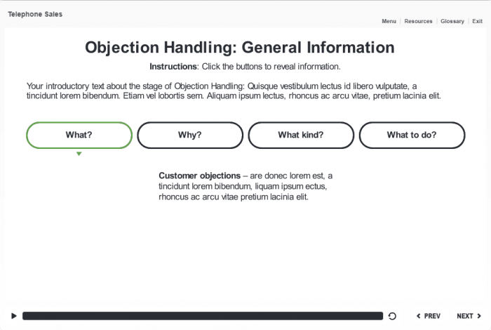 Slide with Tabs — eLearning Storyline Templates