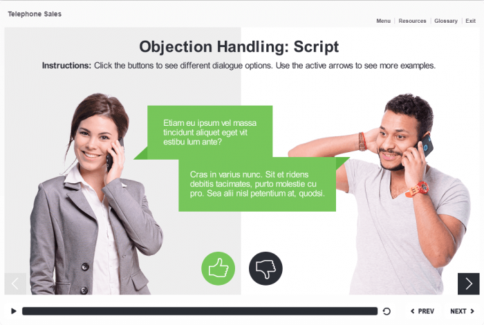 Cutout Characters Holding Phone Call — Download Articulate Storyline Templates