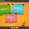 Colorful Stickers — eLearning Articulate Storyline Templates