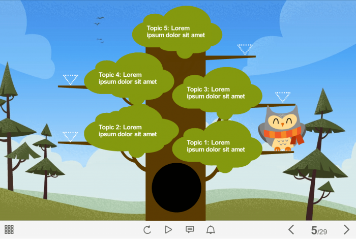 Owl Game — eLearning Storyline Templates