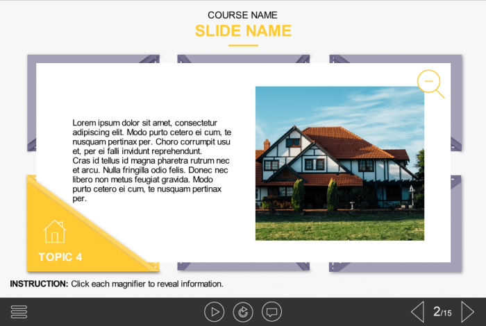 Pop-up — eLearning Articulate Storyline Templates