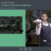 Cutout Waiter Giving Advises — eLearning Storyline Templates