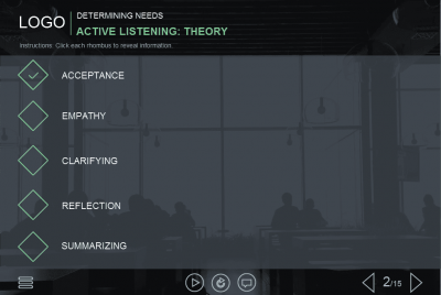 Grey Background — Download Lectora Publisher Templates