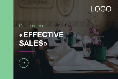 Effective Sales Course Starter Template for Food Industry — Trivantis Lectora-0