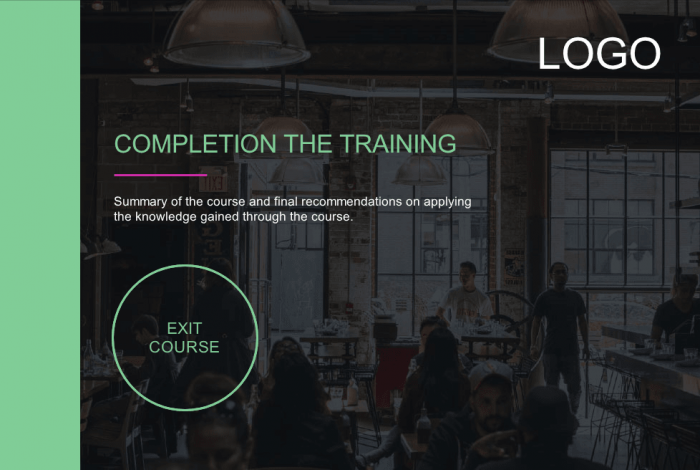 Effective Sales Course Starter Template for Food Industry — Articulate Storyline-49315