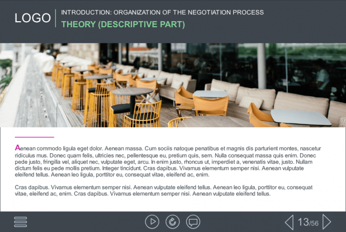 Effective Sales Course Starter Template for Food Industry — Articulate Storyline-49000